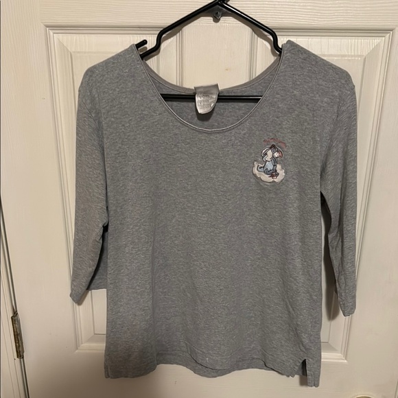 Disney Eeyore Pajama Top with Embroidery - Picture 1 of 5